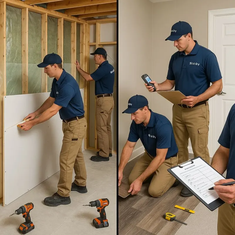 Repairs and Reconstruction process in Blue Island, IL